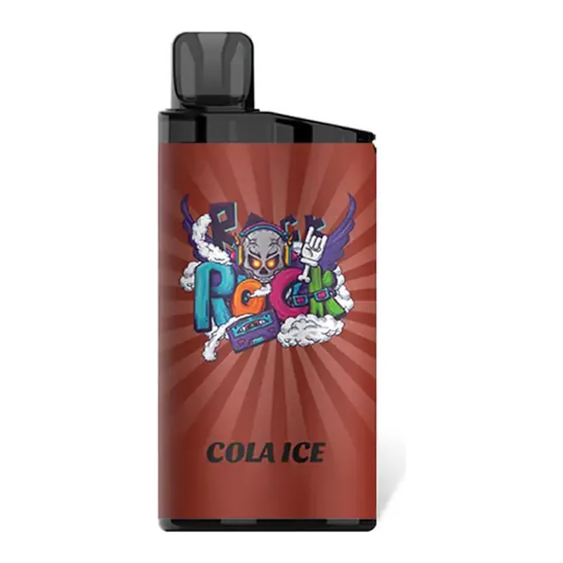 Front view of the IGET Bar 3500 Cola Ice disposable vape in Cola Ice