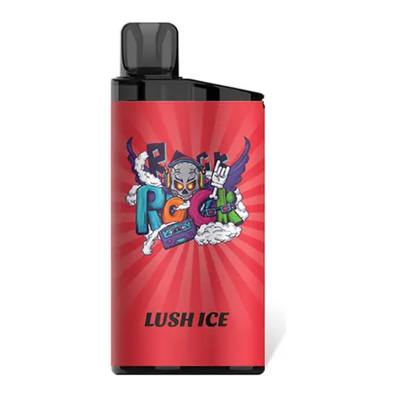 IGET Bar 3500 Lush Ice disposable vape shown upright on a plain white background