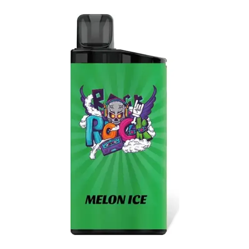 IGET Bar 3500 Melon Ice disposable vape photographed front on against a white background