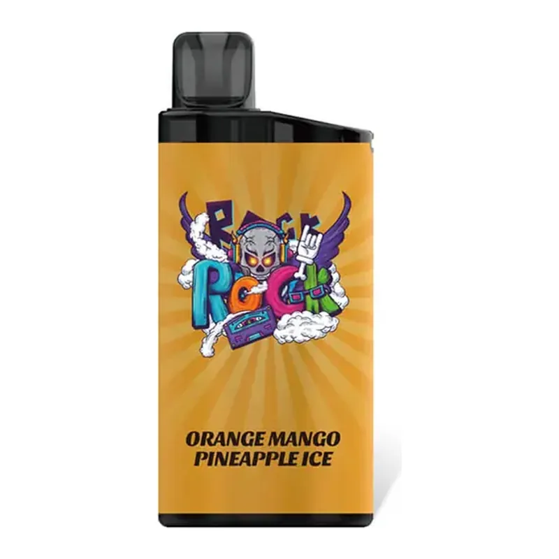 IGET Bar 3500 Orange Mango Pineapple Ice disposable vape photographed front on against a white background