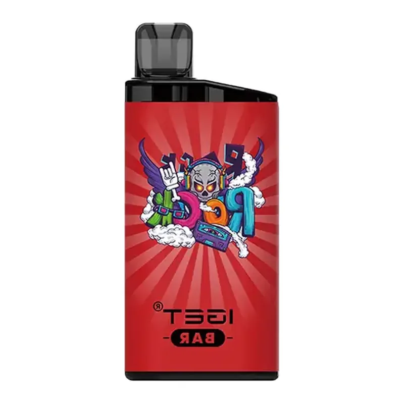 Front view of the IGET Bar 3500 Quadruple Berry disposable vape in Quadruple Berry