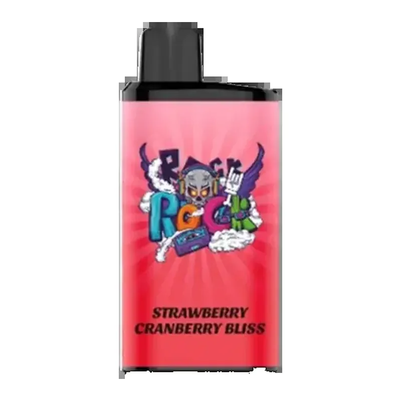 IGET Bar Pro 10000 Strawberry Cranberry Bliss disposable vape photographed front on against a white background