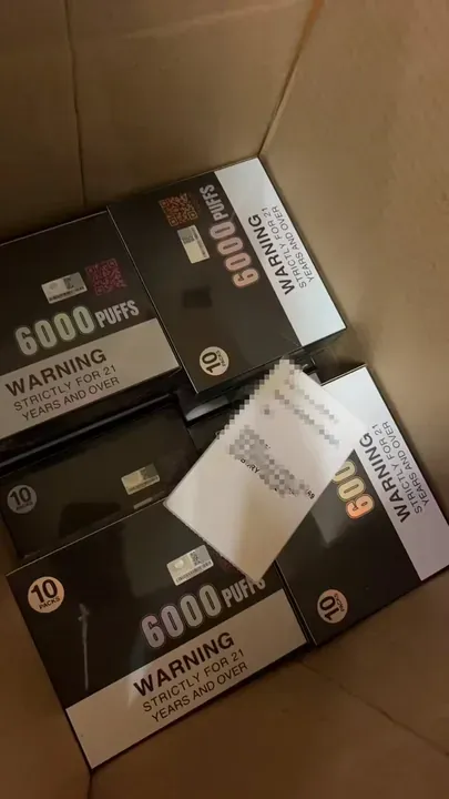 IGET vape order delivered to an Australian customer, photographed on arrival